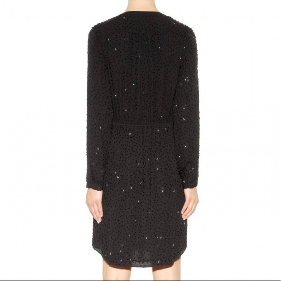 Diane von Furstenberg "Shirley" beaded Dress NWT Sz 14 - Picture 4 of 6